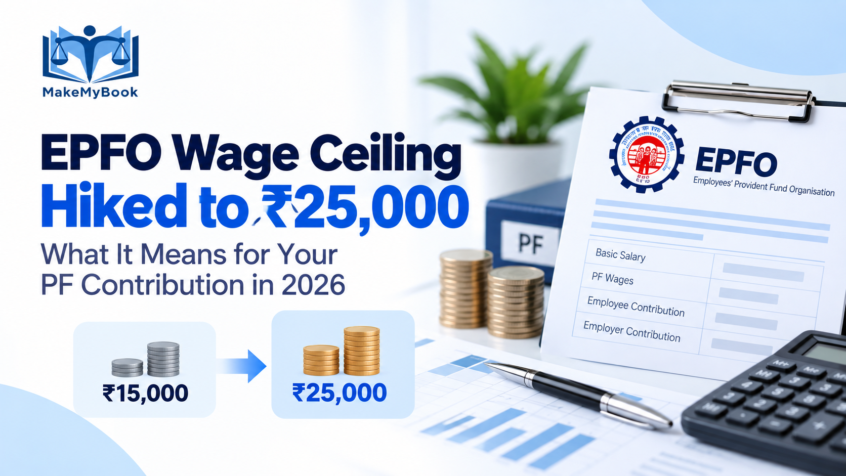 EPFO wage ceiling 2026 increased from ₹15,000 to ₹25,000